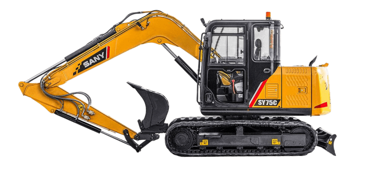 Mini-pelle SANY SY75C Rennes