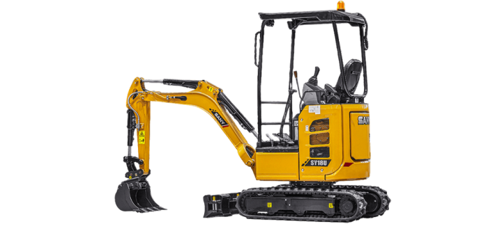 Mini-pelle SANY SY18U Rennes