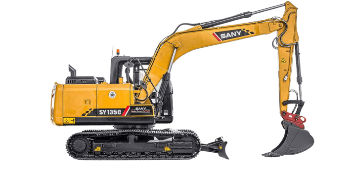 elle SANY SY135C Rennes