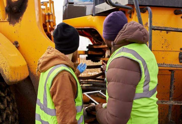 Réparation d'engins de chantier2